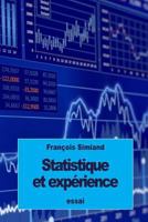 Statistique Et Expérience: Remarques De Méthode 1539645568 Book Cover