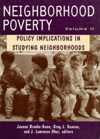 Neighborhood Poverty: Policy Implications in Studying Neighborhoods 0871541890 Book Cover