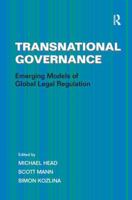 Transnational Governance: Emerging Models of Global Legal Regulation B00APYA498 Book Cover
