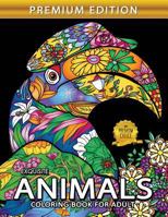 Exquisite Animals: Adults Coloring Book Stress Relieving Unique Design 1793108897 Book Cover