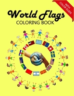World Flags Coloring Book: Flags for 50+ countries of the world from all continents - Great gift for kids to learn and play - With color guides 1670320936 Book Cover