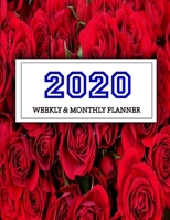 2020 Planner Weekly and Monthly: Jan 1, 2020 to Dec 31, 2020: Weekly & Monthly Planner + Calendar Views Inspirational Quotes and Navy Floral Cover ... December 2020 1707910936 Book Cover