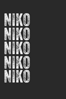 Name NIKO Journal Customized Gift For NIKO A beautiful personalized: Lined Notebook / Journal Gift, Notebook for NIKO,120 Pages, 6 x 9 inches, Gift For NIKO, Personal Diary, NIKO, Personalized Journal 1678489360 Book Cover