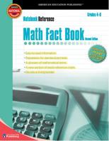 Math Fact Book: Grades 4-8 (Notebook Reference) 2nd Edition 076964340X Book Cover