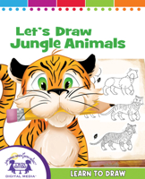 Let's Draw Jungle Animals 1482493314 Book Cover