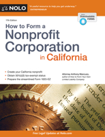 How to Form a Nonprofit Corporation in California 1413326218 Book Cover