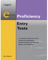 Exam Essentials Practice Tests: Cambridge English Proficiency Entry Test: CPE Entry Test (Thomson Exam Essentials) 1413009956 Book Cover