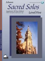 Sacred Solos Lev 5 Bk/Online Audio 1495082199 Book Cover