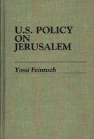 U.S. Policy on Jerusalem 0313257000 Book Cover