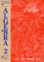 College Preparatory Mathematics 3: Units 7-13 1885145640 Book Cover