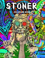 stoner coloring book: Psychedelic Coloring Book B08JDYXNBY Book Cover