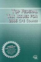 Top Federal Tax Issues for 2009 CPE Course 0808013599 Book Cover