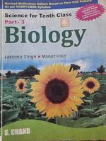 Biology: Pt. 3: Science For The Tenth Class 8121922933 Book Cover