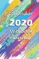 Calendar 2020 notebook Planner: 1 Year Monthly Agenda Schedule Organizer Business Planners Journal Gift, 100 Pages, 6 x 9, Soft Cover, Matte Finish 1658968042 Book Cover