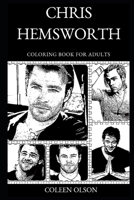 Chris Hemsworth Coloring Book for Adults 1687476578 Book Cover