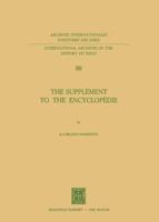 The Supplément to the Encyclopédie 9024719658 Book Cover