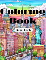 New York City Coloring Book: For Age 7 and up B0CQVQNHPM Book Cover