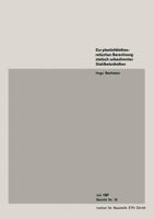 Zur Plastizitatstheoretischen Berechnung Statisch Unbestimmter Stahlbetonbalken 3764305959 Book Cover