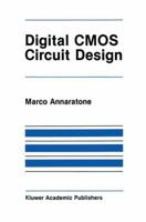 Digital CMOS Circuit Design 1461294096 Book Cover