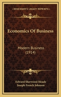 Economics Of Business: Modern Business 1167022769 Book Cover