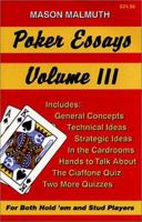 Poker Essays, Volume III 1880685272 Book Cover