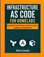 Infrastructure as Code for Homelabs: Automate Your Servers with Terraform, Ansible, and SaltStack B0FW3HR9VX Book Cover