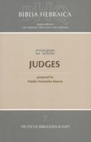 Biblia Hebraica Quinta: Judges 3438052679 Book Cover