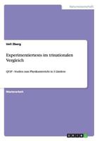 Experimentiertests im trinationalen Vergleich: QUiP - Studien zum Physikunterricht in 3 L�ndern 3656259933 Book Cover