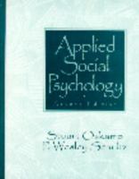 Applied Social Psychology 0135338379 Book Cover