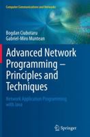 Advanced Network Programming – Principles and Techniques: Network Application Programming with Java 1447160363 Book Cover