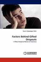 Factors Behind Gifted Dropouts: A Meta-Analytical Review of Literature 3843350841 Book Cover
