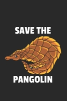 Pangolin Schuppentier Notizbuch: Pangolin Schuppentier Notizbuch für Liebhaber / Notizheft / Notizblock A5 (6x9in) Dotted Notebook / Punkteraster / 120 gepunktete Seiten (German Edition) 1672921937 Book Cover