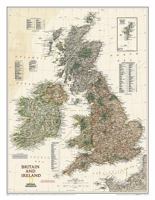 Britain and Ireland Executive [Laminated] (National Geographic Reference Map) 1597752711 Book Cover