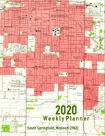 2020 Weekly Planner: South Springfield, Missouri (1960): Vintage Topo Map Cover 1676938575 Book Cover