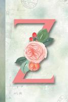 Z: Beautifully Monogrammed Composition Book and Notebook for School, Home and Fun 1081998644 Book Cover
