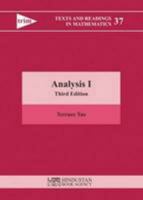 Analysis I 8185931623 Book Cover