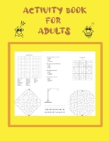 activity book for adults B091D9X2VK Book Cover