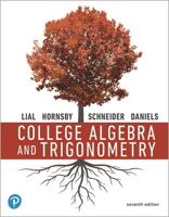 Mylab Math with Pearson Etext -- Access Card -- For College Algebra and Trigonometry (18-Weeks) 0135923220 Book Cover