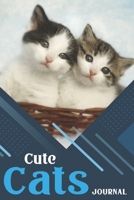 Cute Cats Journal: Cute Notebook For Cat Lovers 1711938769 Book Cover