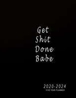 2020-2024 Five Year Planner: 2020-2024 Monthly Planner 8.5 x11 60 Months Calendar Featuring 2020-2024 Calendar Weekly Planner Monthly Schedule ... Schedule Organizer Notebook Journal For All) 1692892320 Book Cover