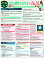 Mushrooms for Heatlh: A Quickstudy Laminated Reference Guide 1423250923 Book Cover