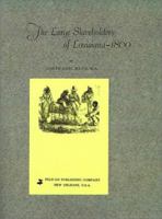 The Large Slaveholders of Louisiana-1860 156554434X Book Cover