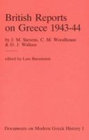 British Reports on Greece (Documents on modern Greek History) 8788073203 Book Cover