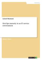 Devops Maturity in an It Service Environment 366889485X Book Cover