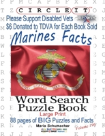 Circle It, US Marine Corps Facts, Word Search, Puzzle Book 1945512695 Book Cover