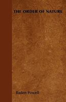 The Order of Nature 1296366790 Book Cover