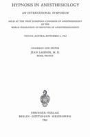 Hypnosis in Anaesthesiology 3642460046 Book Cover
