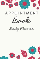 15 Minute Appointment Book Daily Planner: Schedule Notebook for Businesses with Times Daily and Hourly Spaced In 15 Minute Increment (Pastel Floral) 1678525359 Book Cover