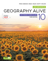 Jacaranda Geography Alive 10 Victorian Curriculum, 3e learnON and Print 1394385757 Book Cover
