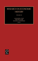 Res Economic History Rehi20h 0762308370 Book Cover